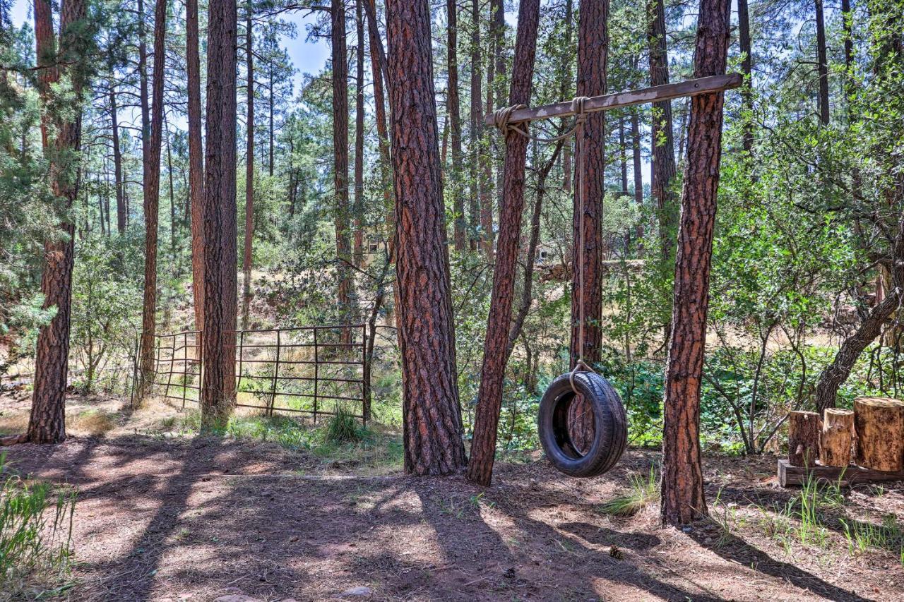 Strawberry Cabin With 2-Story Deck Dogs Welcome! Pine Exteriör bild